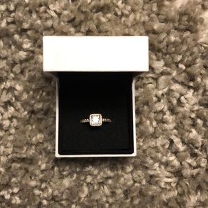 14K Gold Timeless Elegance Pandora Ring Size 7
